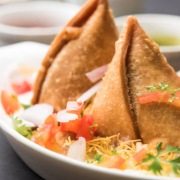 Vegetable Samosa Chaat