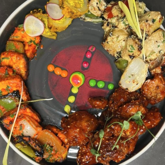Mixed Vegetarian Platter