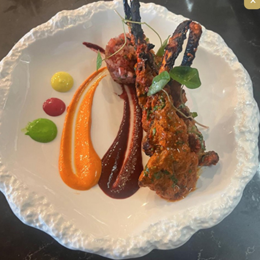 Rangoli Lamb Chops