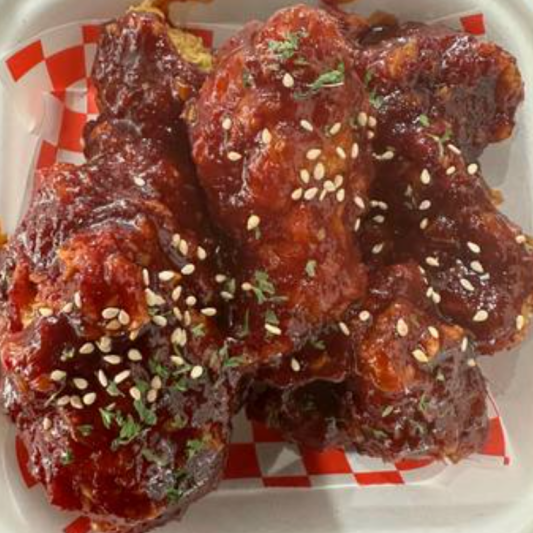 Korean Sauce Fried Chicken (5 pcs, Bone-In) 양념