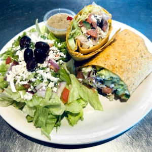 Greek Chicken Wrap (6 oz)