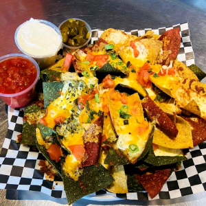 Loaded Cheese Nachos