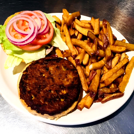 Spicy Black Bean Burger