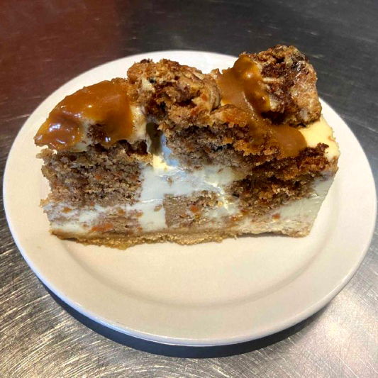 Carrot Caramel Cheesecake