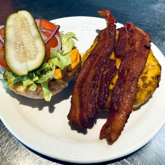 Crispy Bacon Chicken Burger