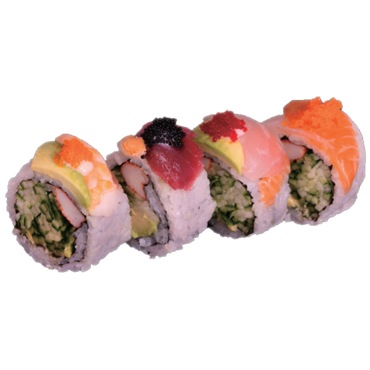 Rainbow Roll (8 pcs)