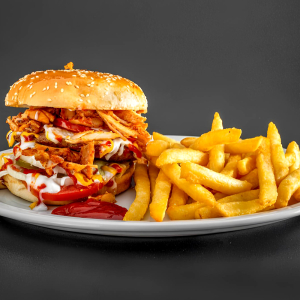 Chicken Shawarma Burger