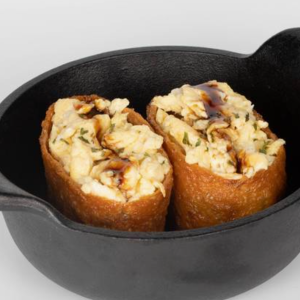 Tofu Pocket with Scrambled Eggs with Teriyaki Sauce (2 pcs) (계란)