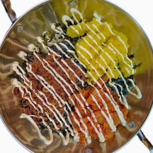 Fried Kimchi Rice Ball (김치 주먹밥)