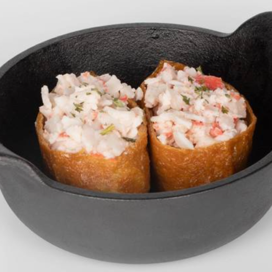 Tofu Pocket with Crab Meat (2 pcs) (게살)