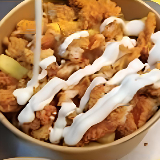 Golden Crunch Chicken Bowl