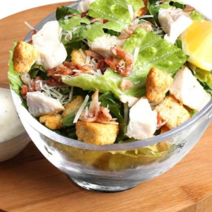 Chicken Caesar Salad with Real Bacon Bits