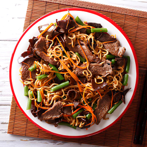 Beef Yaki Soba