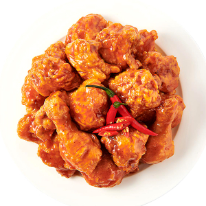 Korean Spicy Sauce Fried Chicken