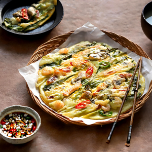 Seafood Pancake