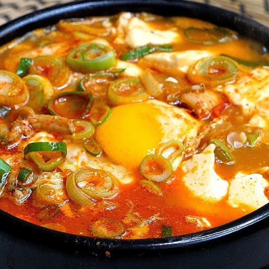 Seafood Soft Tofu Soup