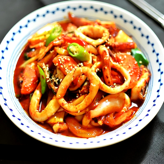 Stir-Fried Squid