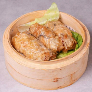 #53 Rouleaux de bambou frais (3 mcx) / Steamed Bean Curd Rolls (3 pcs)