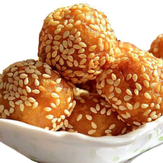 #58 Boule de s&eacute;same frite (5 mcx) / Fried Sesame Balls (5 pcs)