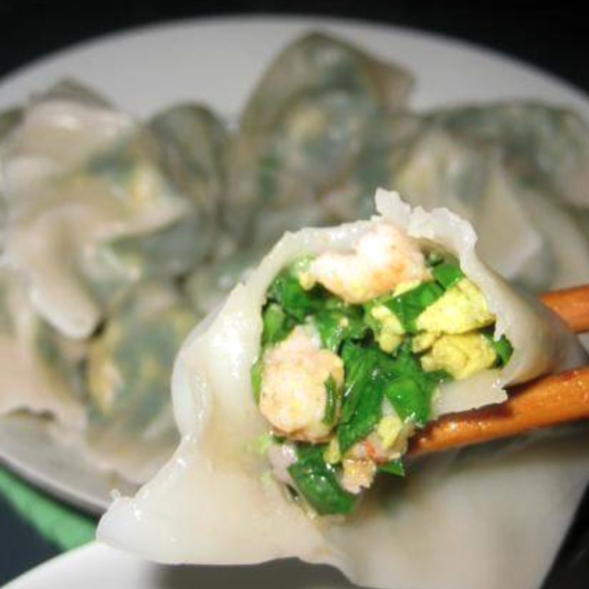 #46A Combo (ciboulette chinoise, &oelig;uf et crevette) / Chives, Egg, and Shrimp Combo