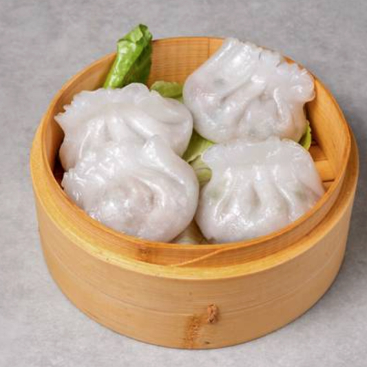 #52 Raviolis chinois &agrave; la style chiuchow (4 mcx) / Steamed Chiuchow-Style Dumpling (4 pcs)