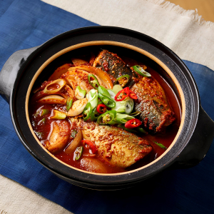 Spicy Braised Mackerel + Deonjang Jjigae