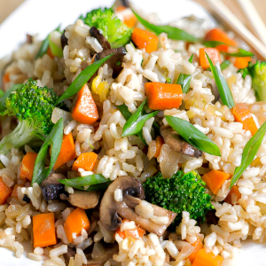 83. Mixed Vegetable Fried Rice