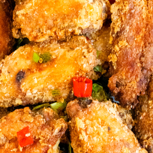 7. Salt & Pepper Chicken Wings
