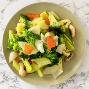 53. Stir Fried Mixed Vegetables