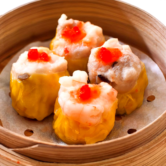 85. Steamed Pork & Shrimp Dumpling