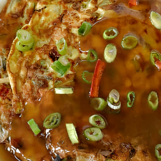 66. Mushroom Egg Foo Yung