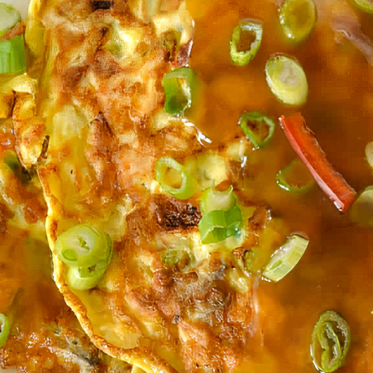 63. Shrimp Egg Foo Yung