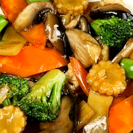 55. Mixed Vegetables in Oyster Sauce