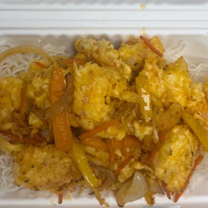 Chili and Rock Salt Shrimp