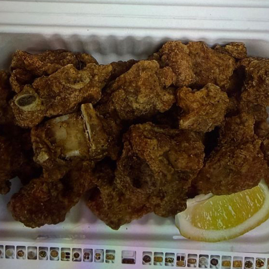 Dry Garlic Pork Spareribs