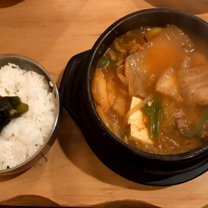 7. Kimchi Jjige (Spicy)