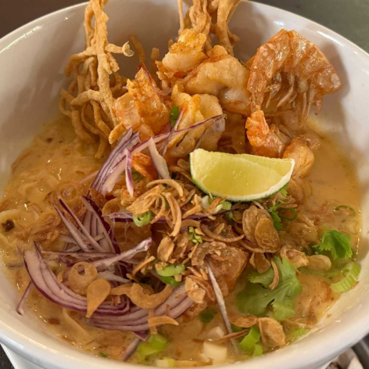 Khao Soi Shrimp (Coconut Noodle)
