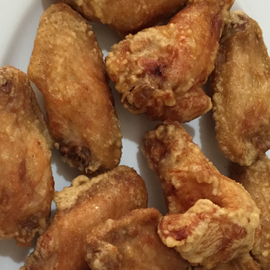 6. Deep Fried Chicken Wings (10 pcs)