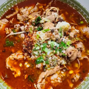 Boiled Spicy Pork Slices 水煮肉片