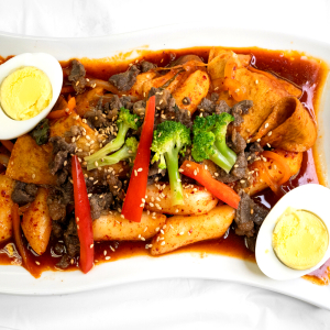 7. Meat Tteokbokki