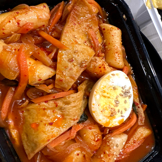 7. Meat Tteokbokki