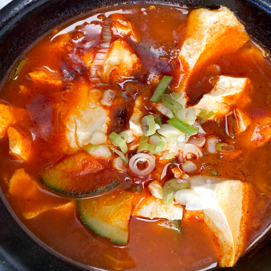 Beef Soft Tofu Stew