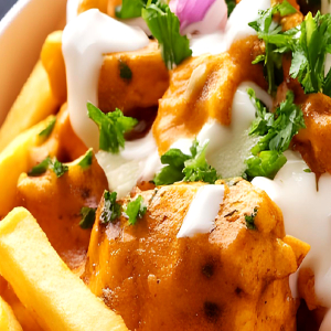 Butter Chicken Poutine