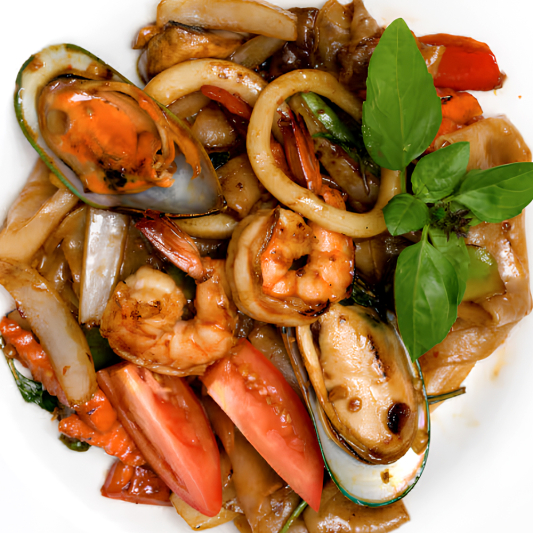 Shrimp Drunken Noodles