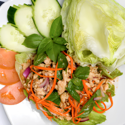Lettuce Wrap Salad