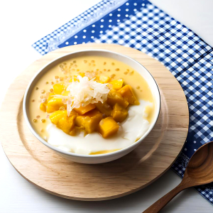 Mango Pomelo & Sago Sweet Soup with Bean Curd 楊枝甘露豆腐花