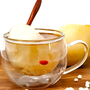 Pear with Chuen-Pui Tea 清肺潤喉川貝雪梨茶