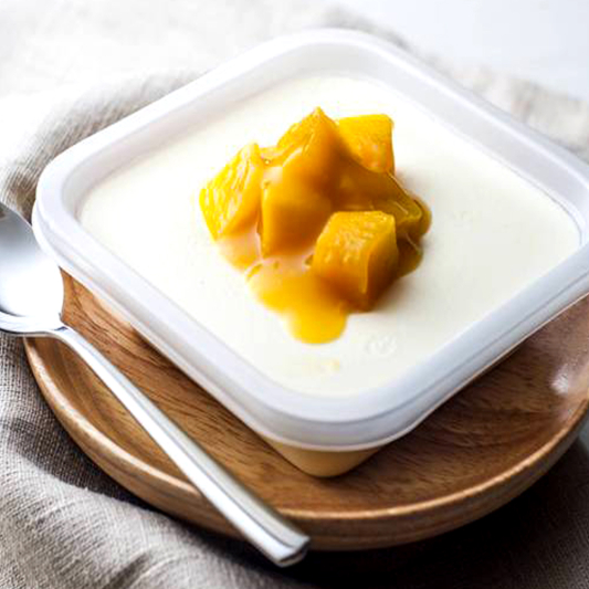 Mango Milk Custard 芒果炖奶