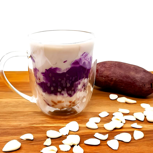 Ube Almond Latte 美顏抗氧化紫薯杏仁茶