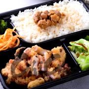 Crispy Giant Squid Bento 南美霸王鱿鱼便当